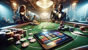 Pengguna membaca panduan responsible gaming untuk pengalaman kasino langsung yang bertanggung jawab